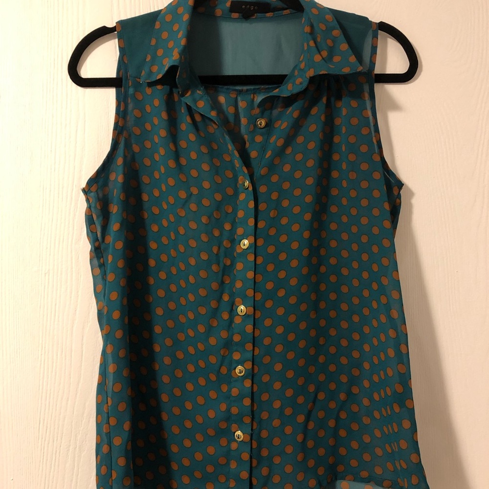 Polka dot top